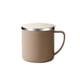 thumbnail image 2 of Taza de Café Aislada, Taza de Acero Inoxidable con Tapa, Taza Térmica de Doble Pared con Capacidad de 350ml, Tamaño 9.5 x 8.5cm para Oficina, Viajes, 2 of 6