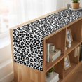 thumbnail image 6 of Table Runners 70 Inches Long Dress Scarves, Black Abstract Art Farmhouse Coffee/Dining/Kitchen Table Decor, Holiday Table Runner, Elegant Modern Art Luxury 13x70 Inch, 6 of 9