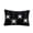 A4, variant on Halloween Pumpkin Throw Pillow Black/White Decorative Pillow for Couch and Bed 14" x 20"