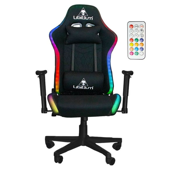 Silla Gamer Libitium reclinable Luz RGB