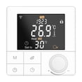 thumbnail image 2 of Thermostat de Température Intelligent Wi-Fi Tuya, Contrôleur de Chauffage au Sol Chaud, Programmateur Numérique à Commande Vocale Alexa, Thermorégulateur, Facile à Installer, 2 of 7