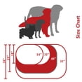 thumbnail image 3 of Lit pour Chien en Bagel Rouge de 40 Pouces de Majestic Pet Products, 3 of 5