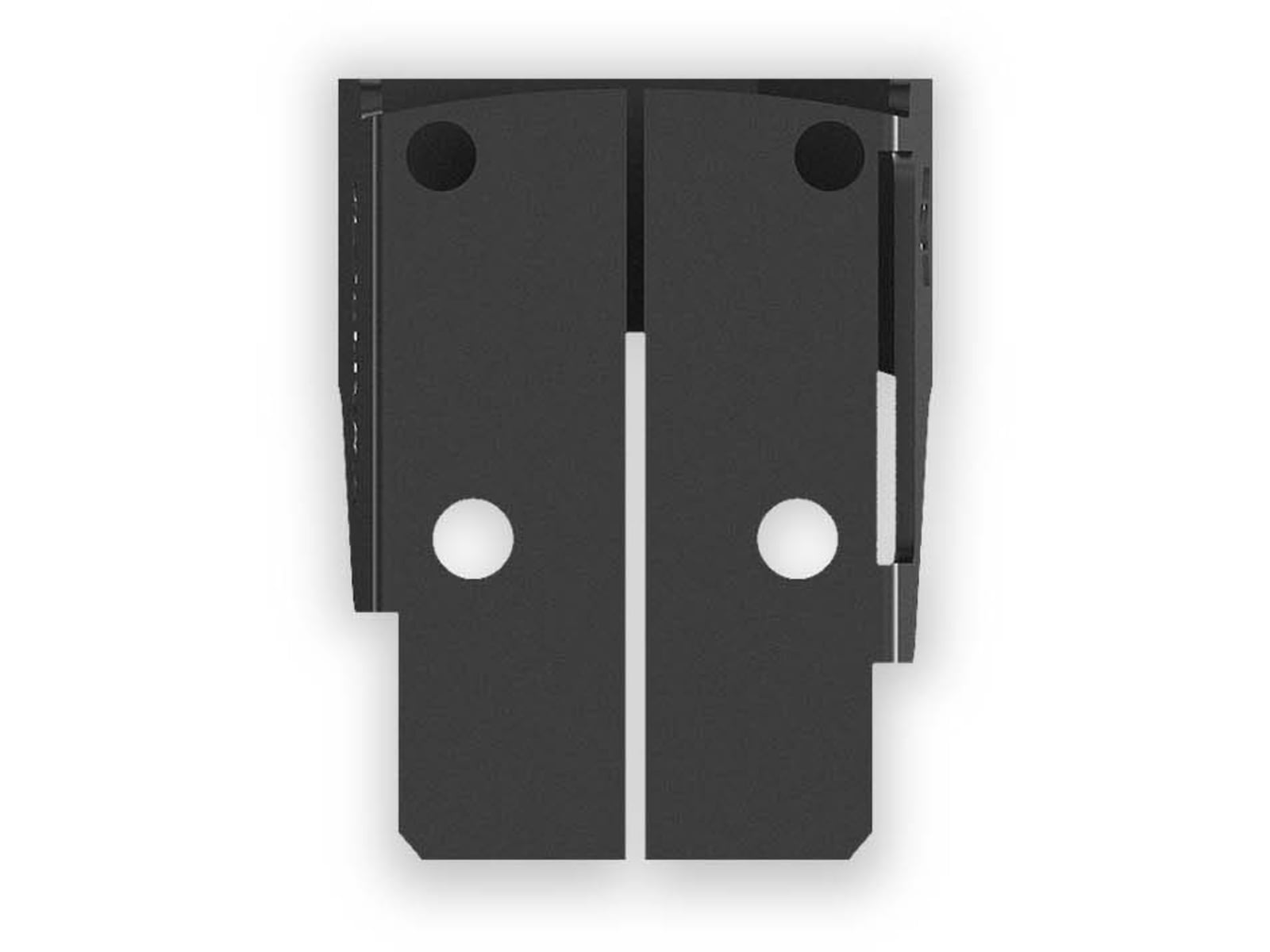 Swampfox Justice Ironsides Shield Red Dot Sight Cover, Black