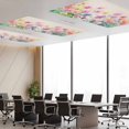 thumbnail image 5 of Fluorescent Light Covers 1 Pack 4x2 ft Watercolor Flowers Ceiling Light Covers Spring Art Light Filters for Classroom, Office & Home, Drop Ceiling Light Covers, 5 of 8