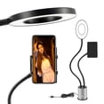 thumbnail image 3 of Selfie Ring Light with Flexible Long Arms Cell Phone Holder Stand for Live Stream and Makeup, 3 of 6