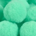 thumbnail image 3 of Pom Felt Balls Fabric 1.5cm 15mm Mint Green for Crafts Project DIY 300 Pcs, 3 of 5