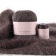 thumbnail image 1 of Bufandas Mano Hilado Hilado Bola Set Hat Socks Crochet Hilo Kit 2 Strand Winter Winter Suministros Accesorio de costura Gris 50 g 20 g Scienceny HA010947-16, 1 of 6