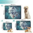 thumbnail image 3 of Qxltty Wolf King Dreamcatcher Cat litter Pads Pet Set of 3 Diaper Mats Center Anti-leakage Layer Absorbent Soft and Comfortable, 3 of 7