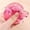 Pink, variant on Glitter Stress Relief Turtle Toys - Soft Sticky Glittery Turtle Squeeze Fidget Ball, Cute Malt Sugar Sensory Fidget Turtle for Adults Soothing Birthday Party Favors Gift, 3.15" x 2.36" (1Pc, Green)