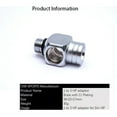 thumbnail image 3 of Sonducket Adaptador de manguera de buceo de alta presión, tubo regulador, divisor de 3 vías, conector de tubo a hembra, accesorio, piezas Deportes acuáticos, 3 of 6