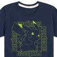 thumbnail image 3 of Pokémon - Pikachu Neon Battle Mode - Youth Short Sleeve Graphic T- Shirt, 3 of 5
