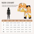 thumbnail image 4 of Honeii Sunflower Gnomes 2 print Women's Pajama Sets Long Sleeve Button Down Sleepwear Nightwear Soft Pjs Lounge Sets-X-Large, 4 of 7