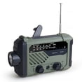 thumbnail image 2 of Radio de emergencia Radio de tiempo Radio AM / FM Linterna brillante Herramientas automotrices con lámpara de lectura Equipo de audio Accesorios de electrónica sidaley EL022825-00B, 2 of 7