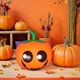 thumbnail image 4 of OHOIOLLA Calabaza Inflable De PVC Para Decorar Hogar Y Fiesta Con Ambiente, 4 of 6