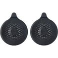 thumbnail image 1 of Shower Drain Hair Catcher with Suction Cups 2 Pack Silicone Drain Covers for Bathroom Kitchen Sink (Black+Black), 1 of 5