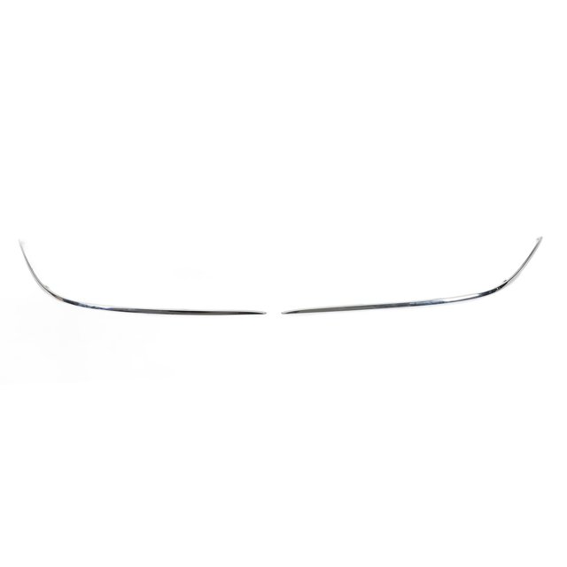 1 Paire de Pare-Chocs avant Extérieur en Chrome 2208850674 Remplacement Élégant et Protecteur pour Benz SClass W221 S350 Base
