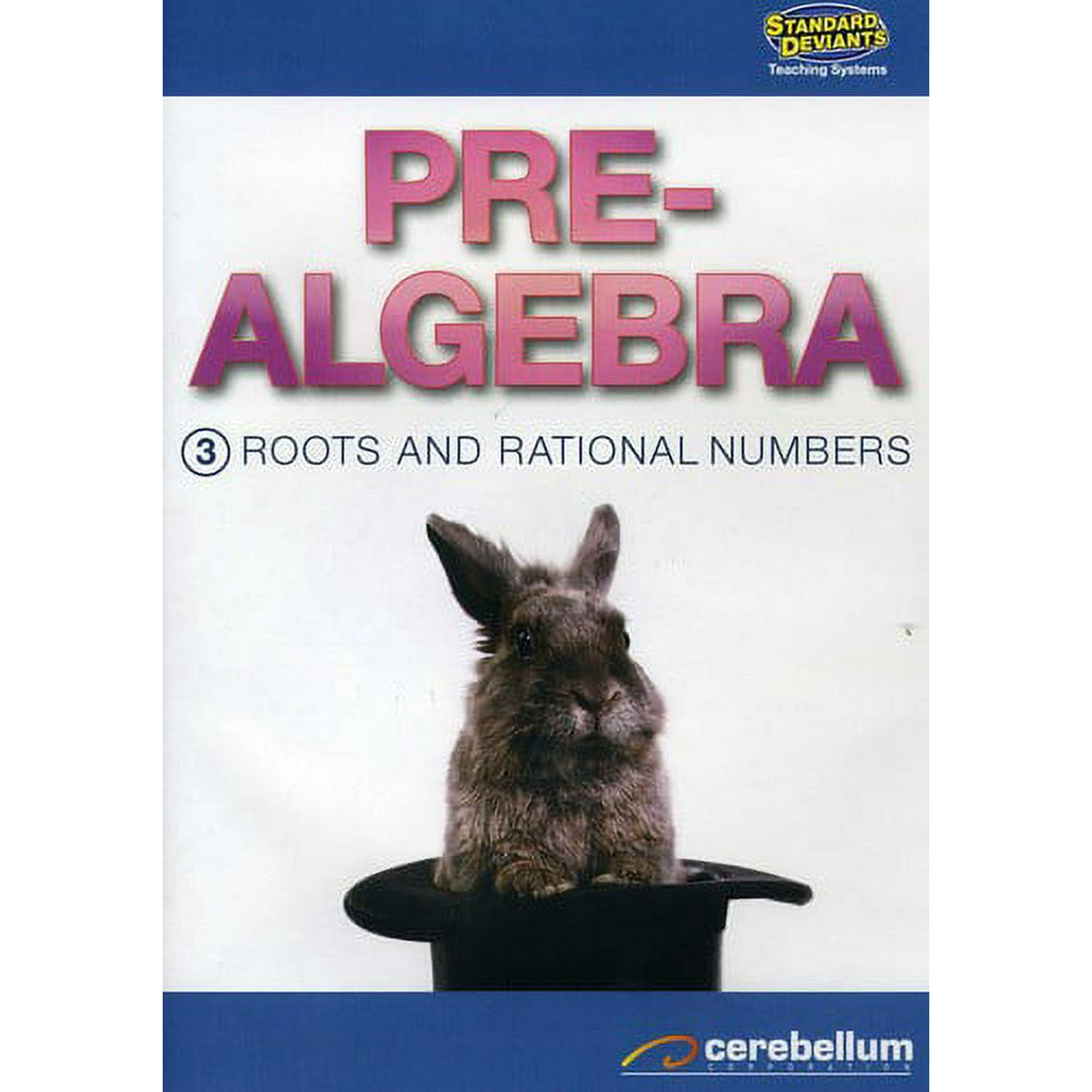 TS Pre-Algebra Module 3: Roots & Rational Numbers (DVD), Cerebellum Generic, Special Interests