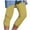 Yellow, variant on ZKCCNUK Womens Pants Athletic Cropped Pants Solid Color Casual Elastic Waist Beach Pants S-5XL