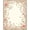 Pink, Pattern 2, variant on ODIKA 8'x10' Machine Washable Non-Slip Area Rug, Wild Rose Vinework with Delicate Petal Mosaic Accents High Traffic Rug, Pink, 218920