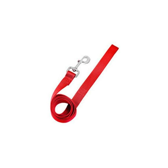 Warren Pet Products 2930001 Plomb pour Chien en Nylon Réglable 0.62 x 48 Po, Rouge