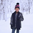 thumbnail image 3 of Polarwear Boys Hat,Scarf & Glove Set-Kids Cold Weather Winter Accessories-Childrens 3 Pc Beanie Set-Big Boys Hat Scarves Sets, 3 of 5