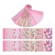 thumbnail image 1 of 40 piezas de tiras de tela para acolchado en rollo, tiras prácticas para manualidades, patchwork. Rosa, 1 of 9