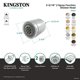 thumbnail image 3 of Kingston Brass Kx8617 Vilbosch Alcachofa De Ducha De 2 Funciones Latón Cepillado, 3 of 3