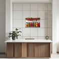 thumbnail image 3 of ZHONGYUTONG Colorful Kitchen Canvas Wall Art Farmhouse Spices Food Pictures Prints Vegetables Mason Jar Painting for Dining Room Decor Framed (16.00" x 24.00"), 3 of 5