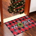 thumbnail image 5 of Christmas Doormat Outdoor Entrance Non-Slip Christmas Front Door Mat Xmas Decorative Washable Winter Holiday Welcome Doormat 17"x30" Merry Christmas Decor for Indoor Outdoor, 5 of 6