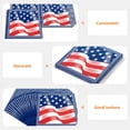 thumbnail image 5 of KAKOWELY Servilletas desechables con estampado de la bandera estadounidense para el Día de la Independencia, 40 unidades, para fiestas y festivales., 5 of 5
