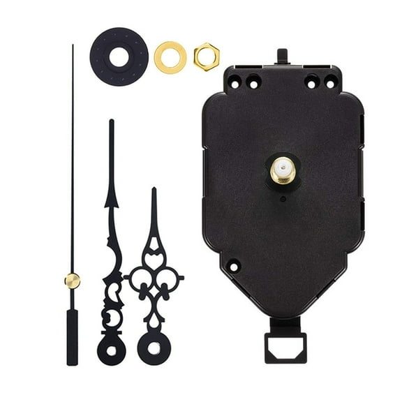 Yammee Home Decors Pendulum Clock Movement Mechanism with Multiple Hand Set Included