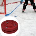 thumbnail image 1 of DYNWAVECA Roller Hockey Puck Practice Gift Training Puck for Game Training Competition Red, 1 of 10