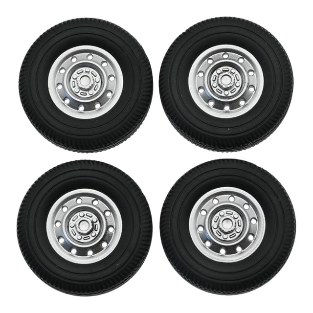 Juego de 4 Neumáticos de goma para camioneta Wltoys D12 1/16 Zulema Neumáticos de coche RC
