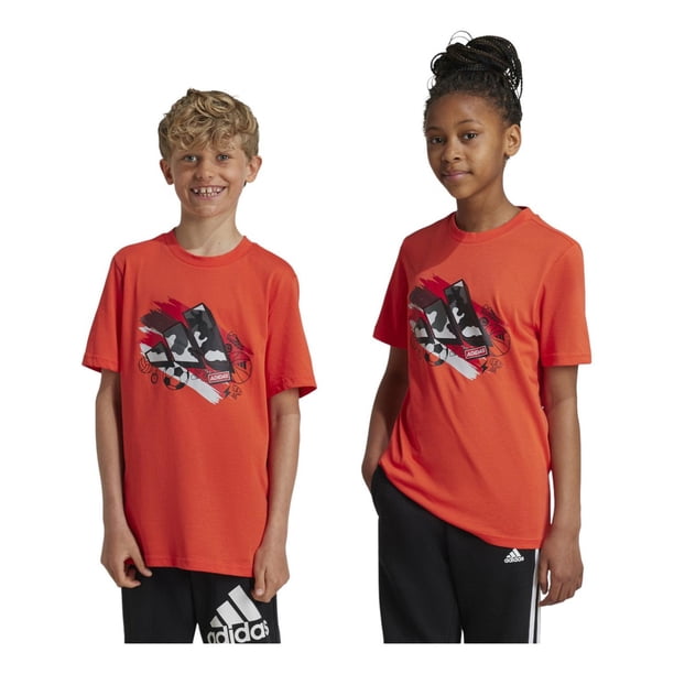 Playera adidas Niños Train Boys Naranja Deportes naranja M