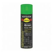 Rust-Oleum Rust Preventative,Fluorescent Green,14oz 2233838