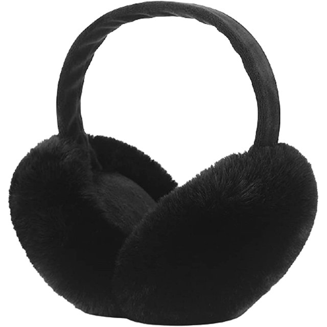 LinYooLi Cache-Oreilles Chauds en Fourrure pour Femmes Filles, Cache-Oreilles en Fausse Fourrure pour Usage Extérieur