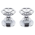thumbnail image 1 of Juego de 2 manerales para regadera, volante, cromo, Tubig Foset TBMR-61, 1 of 2
