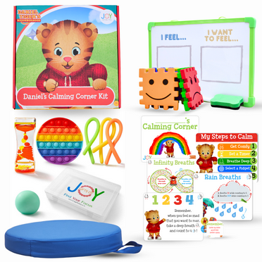 Gifts of Joy x Daniel Tiger's Neighborhood Calming Corner Kit - Sensory Toys for Toddlers 1-3, Sensory Toys for Kids with Autism, Fidget Toys for Toddlers, Preschool classroom must haves