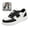 Black, variant on Willtoo Unisex Platform Sneakers Lace Up Lightweight Casual Board Shoes Breathable Fashion Walking Shoes for Men Women Daily Wear