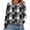 Gray, variant on Women's Long Sleeve Shirts Color Block Casual Crewneck T Shirts Comfort Tops Spring Fall Fashion Clothing Orange XXL