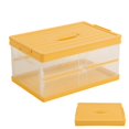 thumbnail image 4 of Foldable Storage Box, Large Capacity Trunk Organizer  For Home Car Outdoor Travel Yellow, 4 of 8