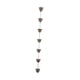 thumbnail image 2 of Cadenas de lluvia Cola 1M Aluminio Colectores de lluvia, 2 of 8