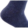 thumbnail image 3 of Men's 1 Pair High Performance Wool Socks. Breathable & Lightweight Crew Socks as Hiking Socks & Running Socks Size 6-9Navy, 3 of 4