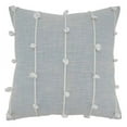 thumbnail image 7 of Fennco Styles Knotted Line Design Decorative Throw Pillow – Light Blue Cushion for Home, Couch, Bedroom, Living Room and Office Décor, 7 of 7
