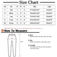 thumbnail image 3 of Womens Yoga Dress Pants Stretchy Pull On Straight Leg Business Casual Pants High Waist Dressy Slacks With Pockets, 3 of 5