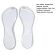 thumbnail image 7 of AQQW 1 Pair Silicone Insoles Transparent Soft Sole Non-slip Shock Absorption Wear-resistant Arch Support Universal Flip-flop Slipper Sandal Shoes Pads Foot Care, 7 of 7