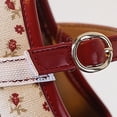 thumbnail image 4 of Xfvqtps Girls Mary Jane Shoes Flats Soft Sole Bow Detail Floral Ballet Hook and Loop Strap Princess Shoes for Spring Summer Casual Outfit, 4 of 9