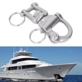thumbnail image 4 of Marine Swiveling Snap Shackle,  316 Stainless Steel Sailing Boat Snap Shackle  Hand Feeling  For Maintenance, 4 of 8