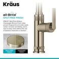 thumbnail image 7 of KRAUS Allyn Industrial Pull-Down Single Handle Kitchen Faucet in Spot-Free Antique Champagne Bronze, 7 of 7
