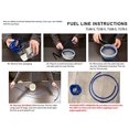thumbnail image 4 of Raider Polyurethane Fuel Gas Line Tubing Hose Roll Blue (5 Ft. x 1/8 In.), 4 of 4